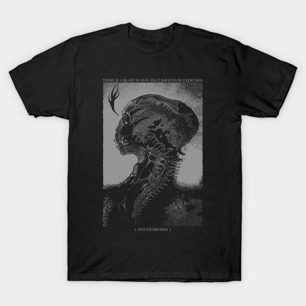 There is a beast in man T-Shirt by TORVENIUS